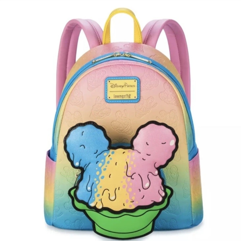 Disnwy Parks Merchandise - Mickie Mouse Shaved Ice  LF Mini  Backpack Eats NWT